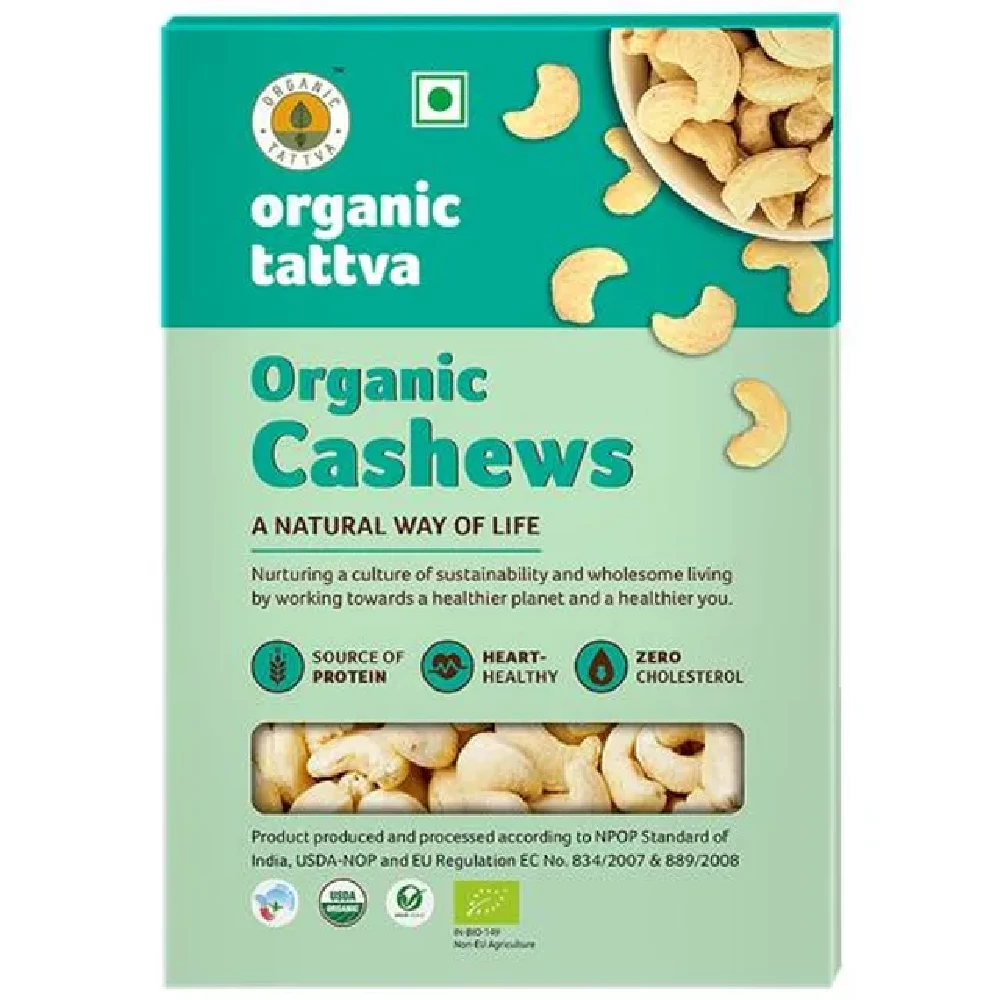 Organic Tattva Organic Cashew - Image 1