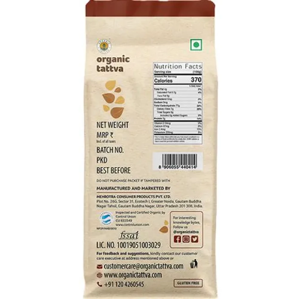 Organic Tattva Organic Corn Flour - Image 2