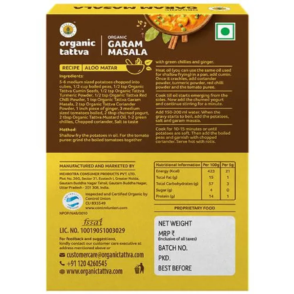 Organic Tattva Organic Garam Masala - Image 2