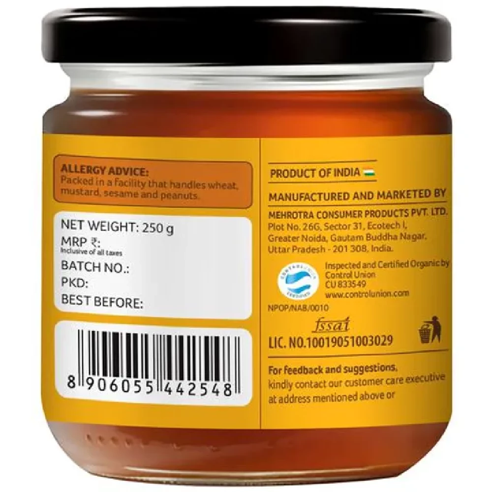 Organic Tattva Organic Honey - Image 2