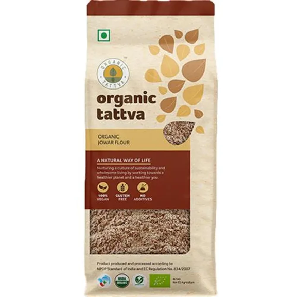 Organic Tattva Organic Jowar Flour Organic Tattva Organic Jowar Flour-Pack Size-500 g