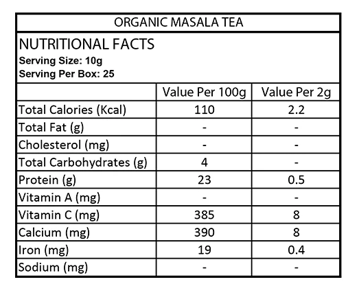 Organic Tattva Organic Masala Tea - Image 3