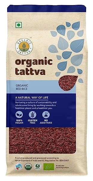 Organic Tattva Organic Red Rice Organic Tattva Organic Red Rice-Pack Size-1 Kg