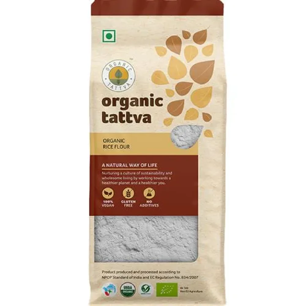 Organic Tattva Organic Rice Flour | The Desi Food