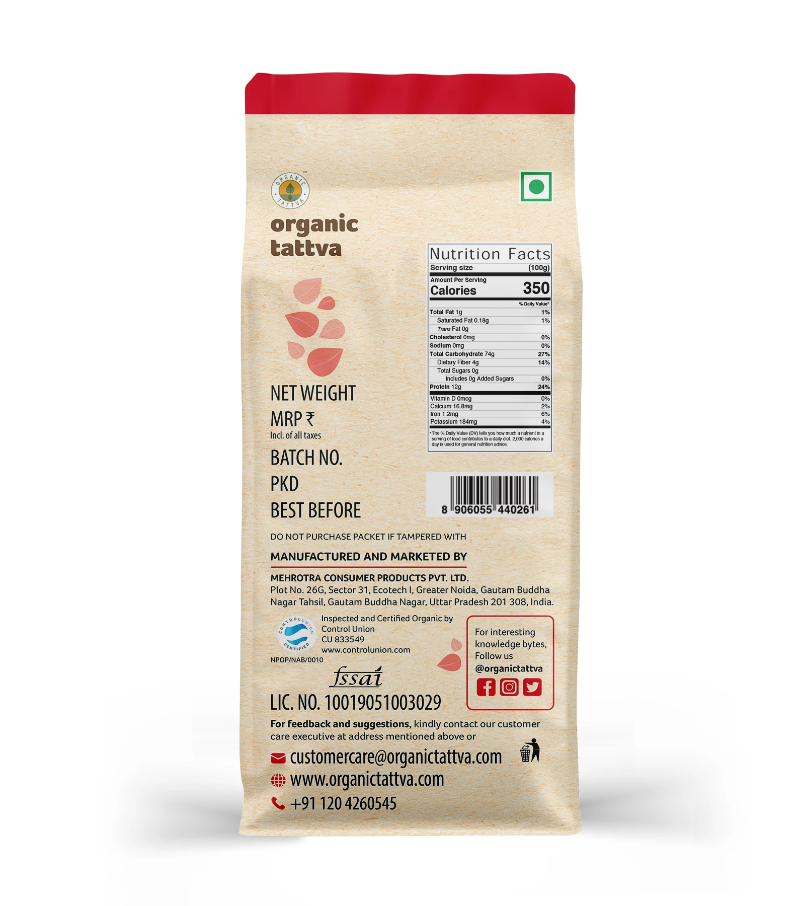 Organic Tattva Organic Suji - Image 3
