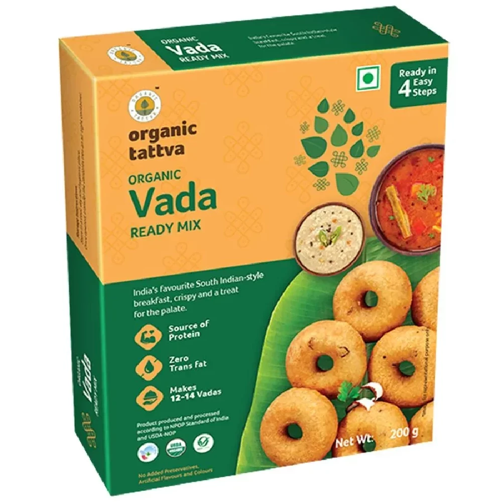 Organic Tattva Organic Vada Ready Mix - Image 6