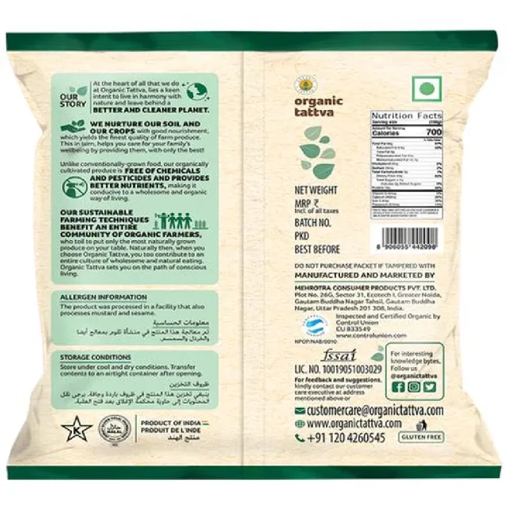 Organic Tattva Organic Whole Flax Seeds - Image 2
