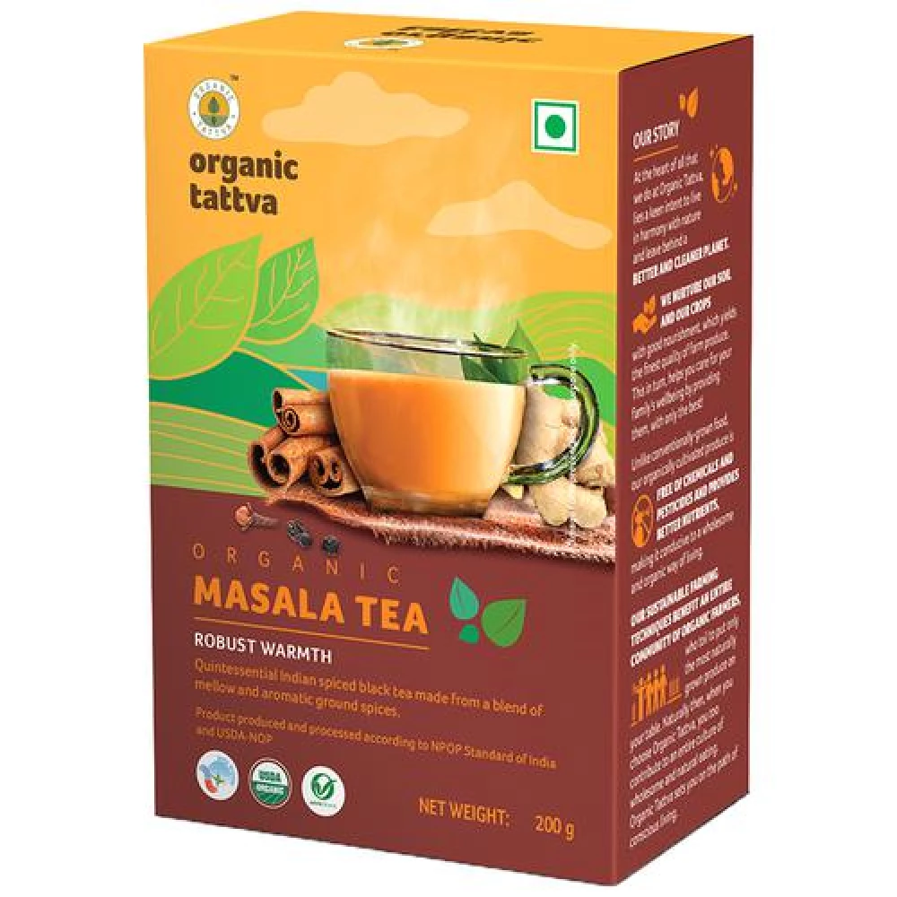 Organic Tattva Tulsi Masala Tea Organic Tattva Tulsi Masala Tea--40 g (20 Bags x 2 g each)