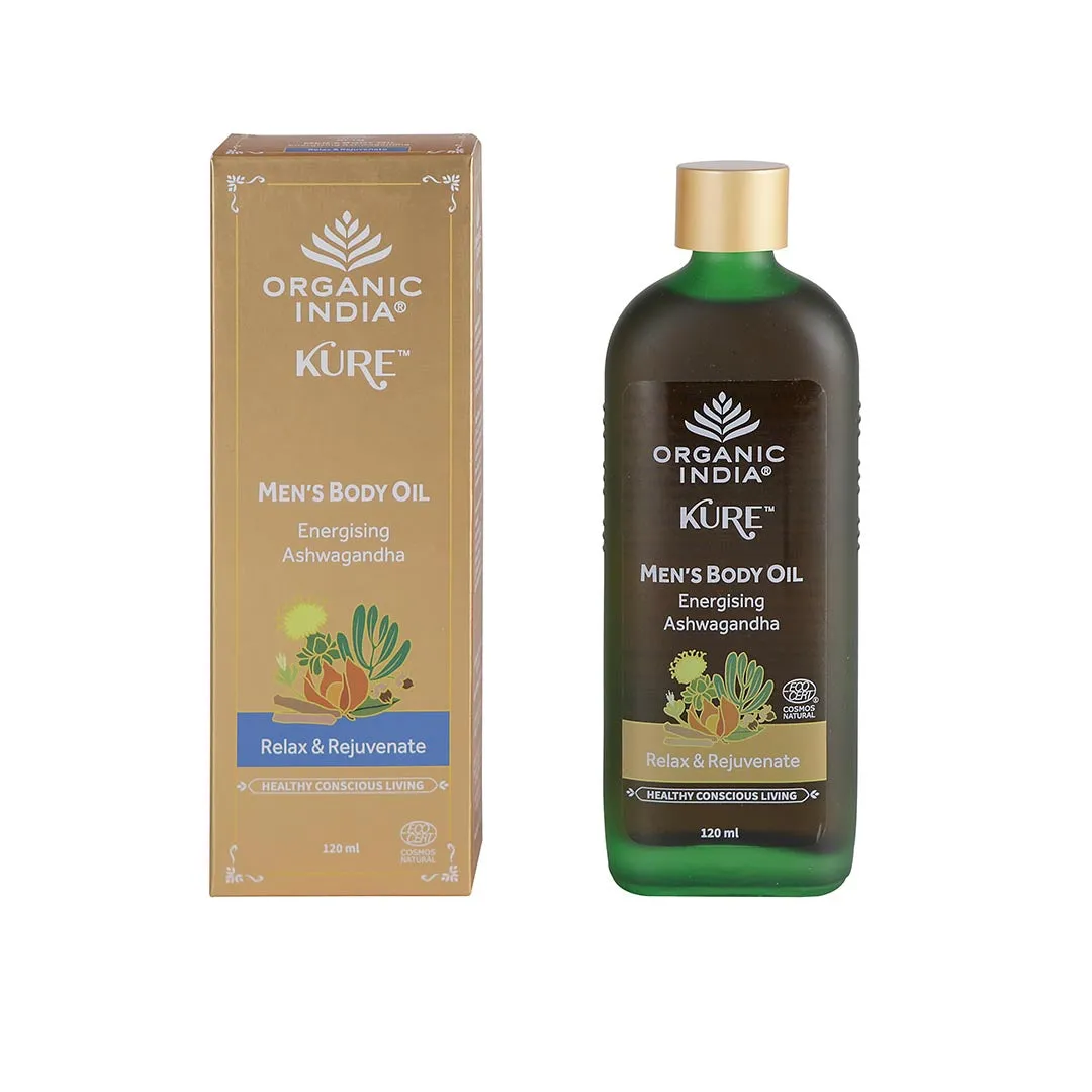 Organic India Men's Body Oil Ashwagandha