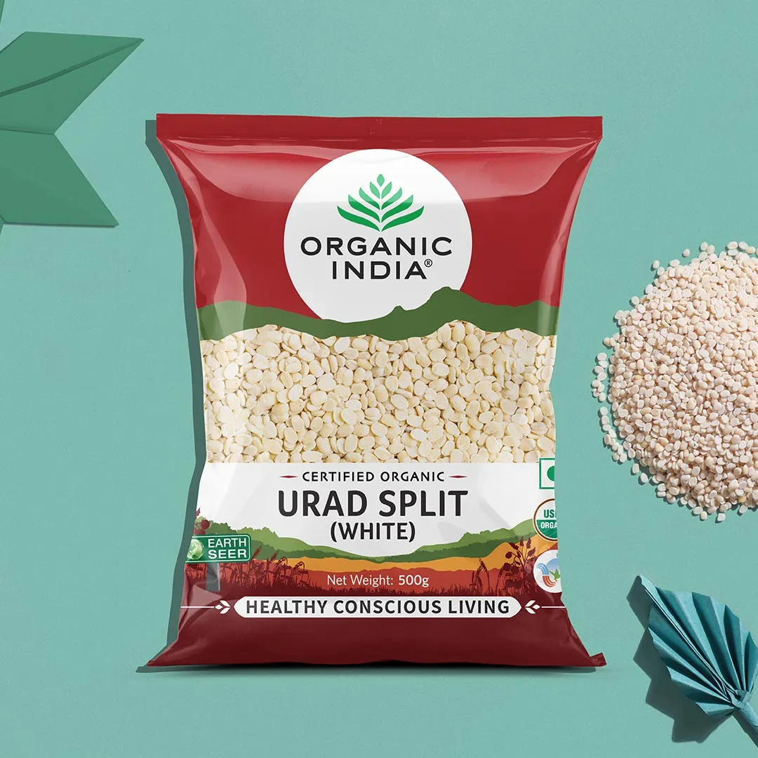 Organic India Urad Split (white)