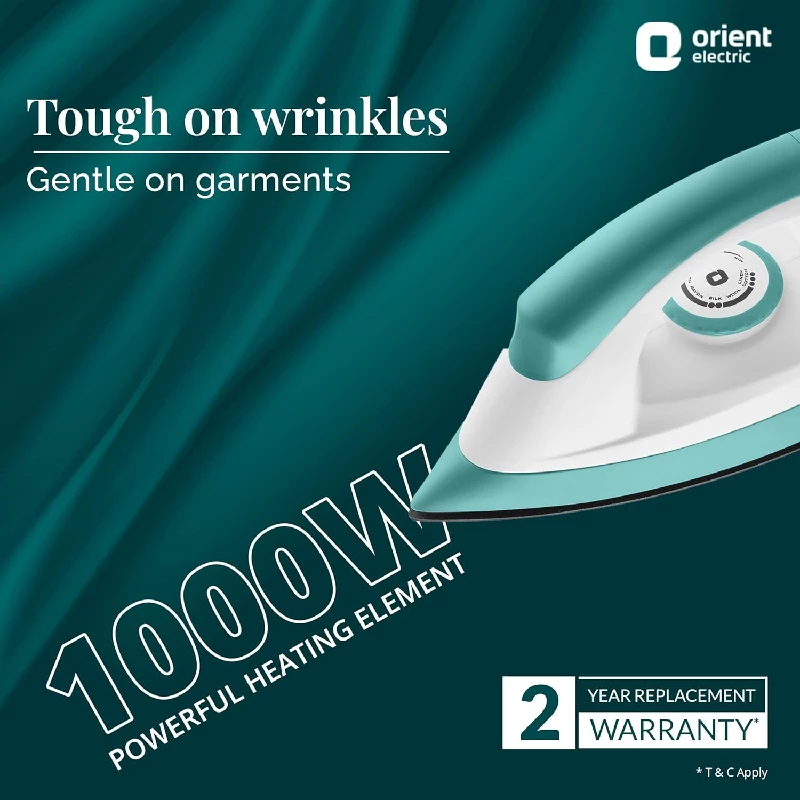 Orient Electric  Fabrijoy 1000 Watts Dry Iron - Image 2