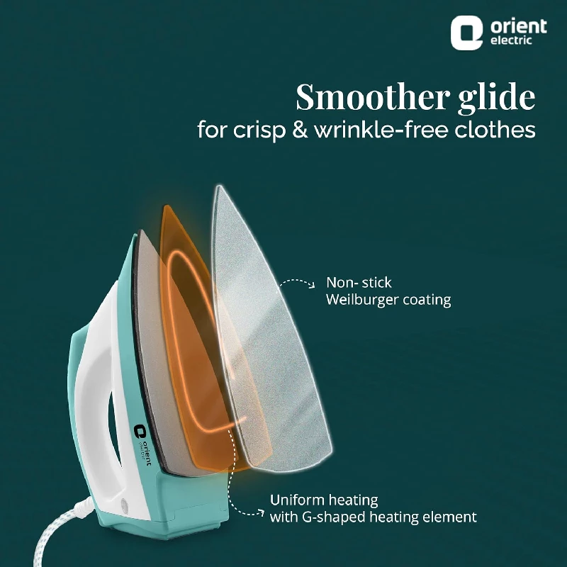 Orient Electric  Fabrijoy 1000 Watts Dry Iron - Image 4