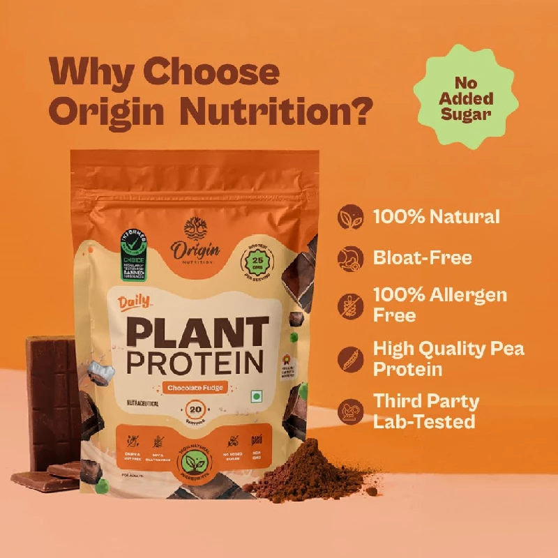 Origin Nutrition Natural Vegan Protein Powder - Image 2