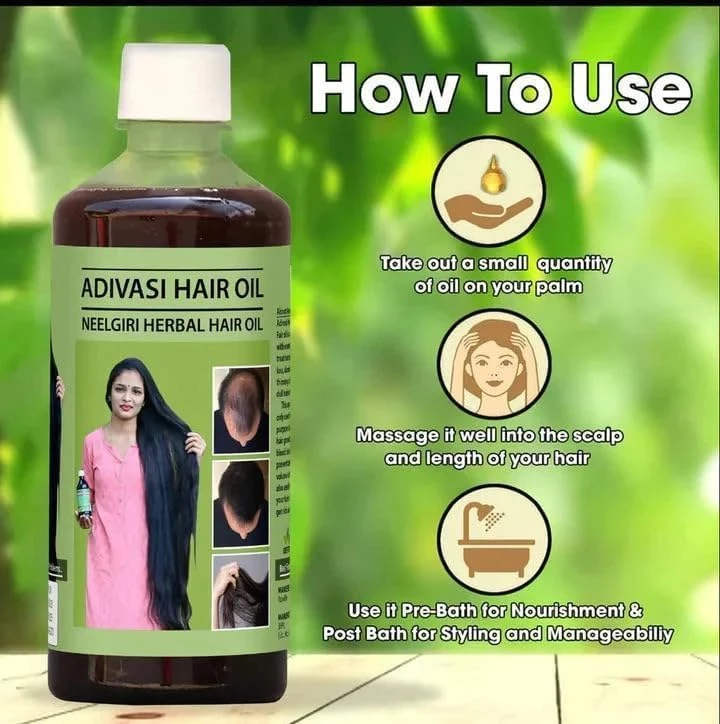 Original Adivasi Hair Growth Oil - Image 3