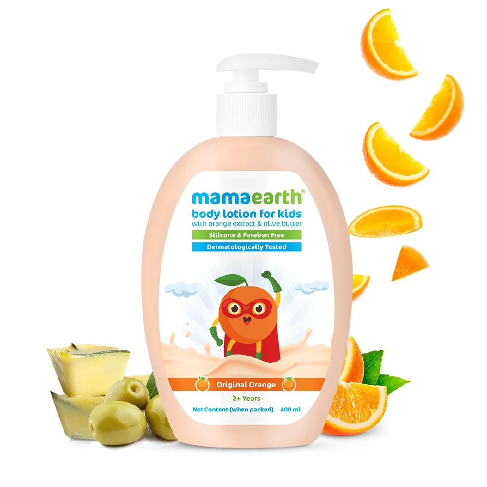 Original Orange Body Lotion For Kids With Orange & Shea Butter