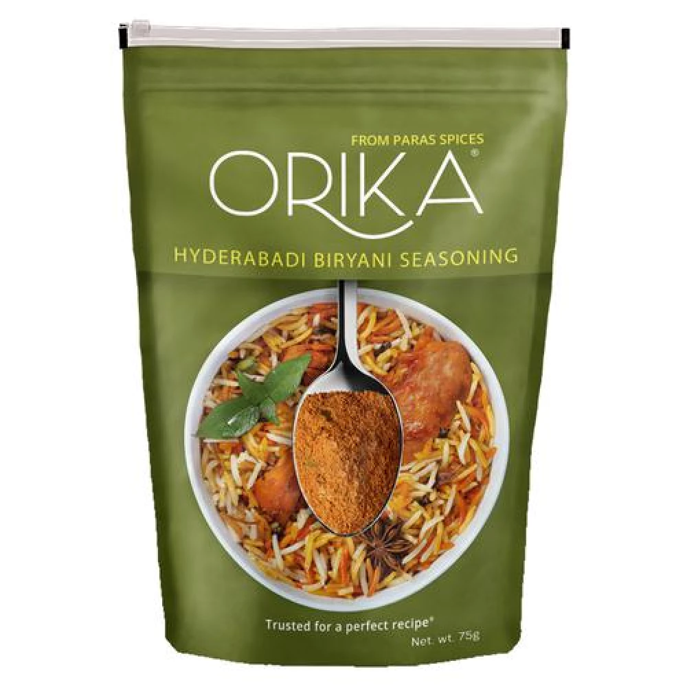 Orika Hyderabadi Biryani Seasoning Orika Hyderabadi Biryani Seasoning--75 g Standy pouch