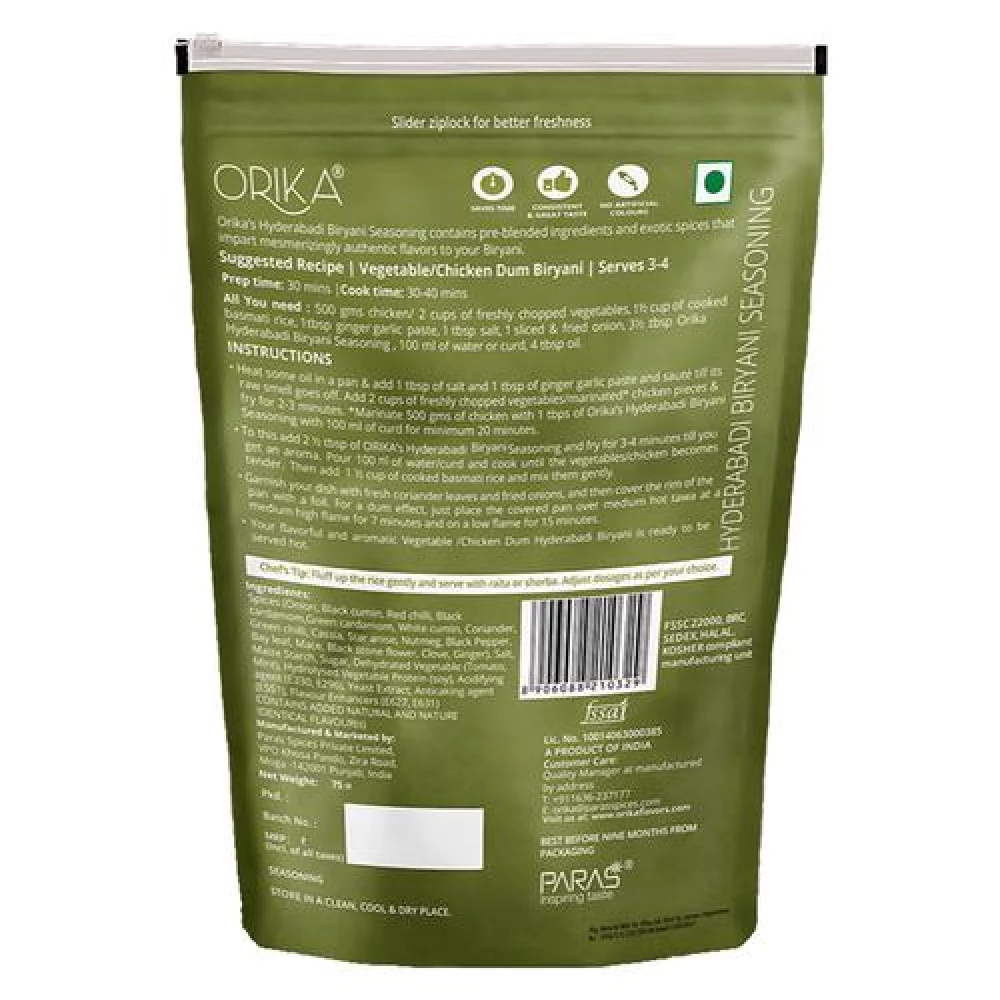 Orika Hyderabadi Biryani Seasoning - Image 2