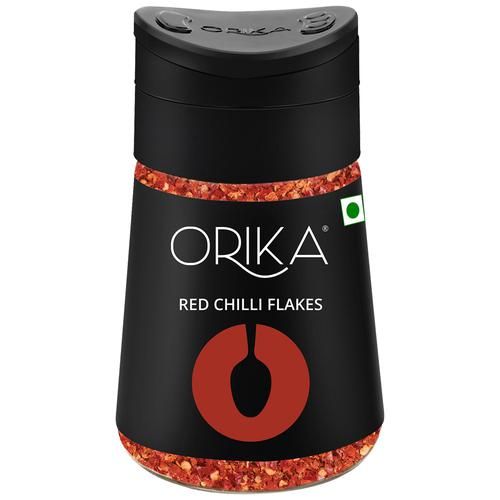Orika Red Chilli Flakes Sprinkler - With Seeds Orika Red Chilli Flakes Sprinkler - With Seeds--50 g