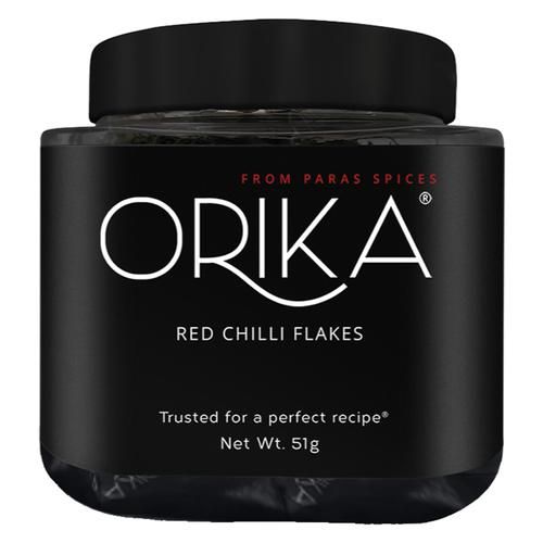 Orika Red Chilli Flakes Orika Red Chilli Flakes--40g Pet jar