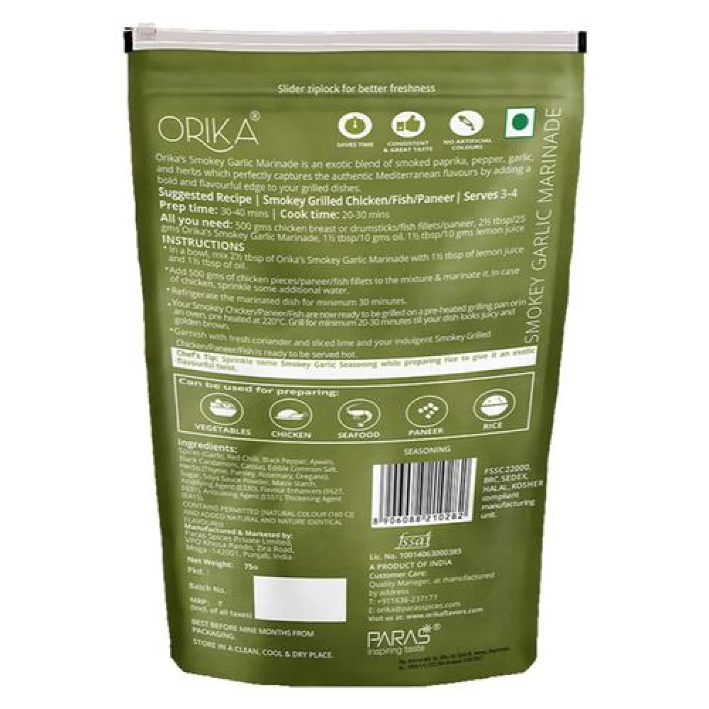 Orika Smokey Garlic Marinade - Image 2