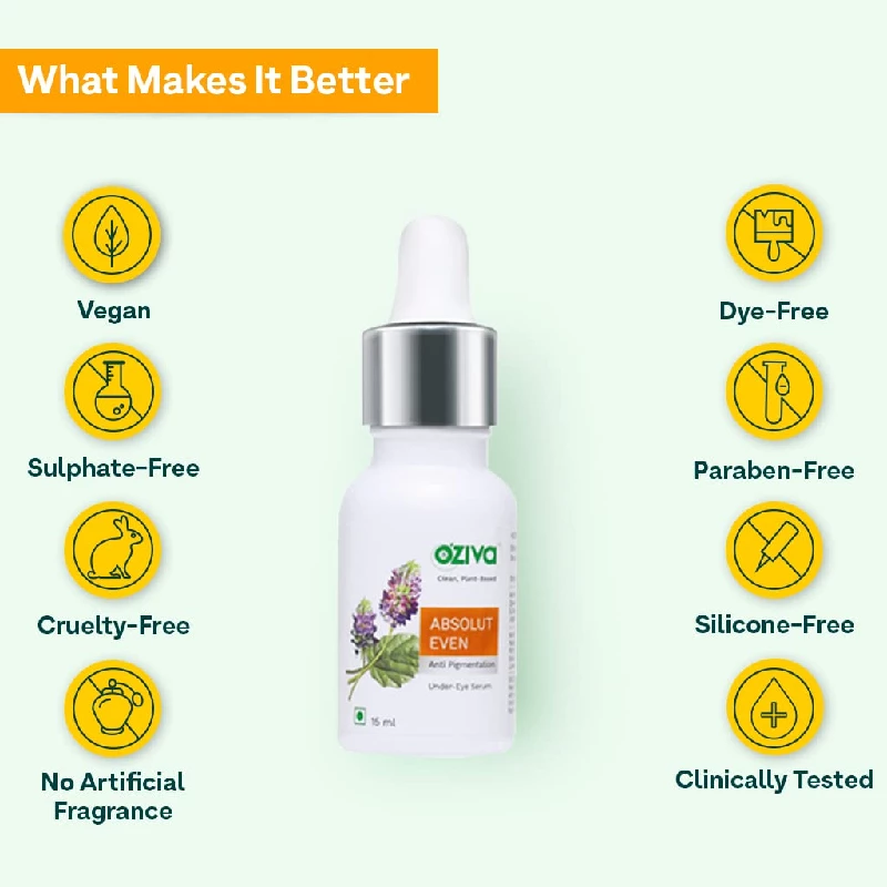 Oziva Absolut Even Anti-Pigmentation Under-Eye Serum - Image 3