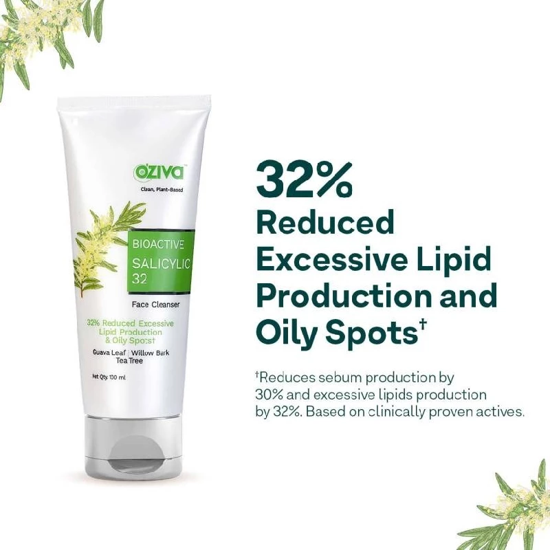 Oziva Bioactive Salicylic32 Face Cleanser - Image 2
