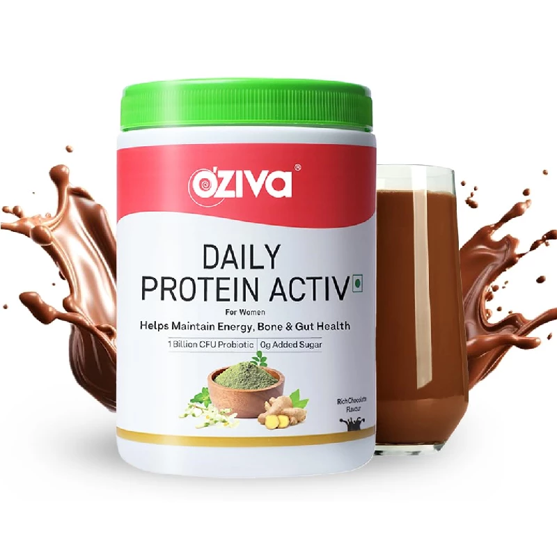 Oziva Daily Protein Activ For Women Chocolate