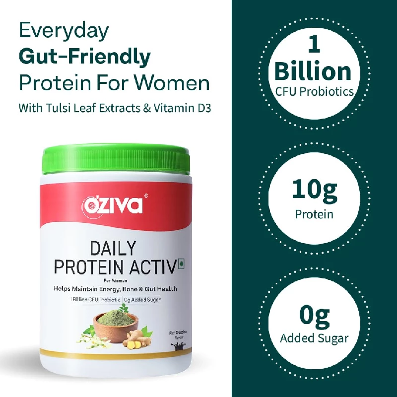 Oziva Daily Protein Activ for Women Chocolate - Image 2