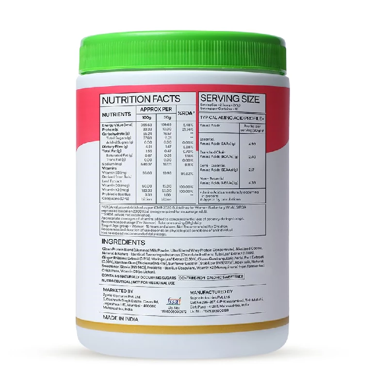 Oziva Daily Protein Activ for Women Chocolate - Image 4