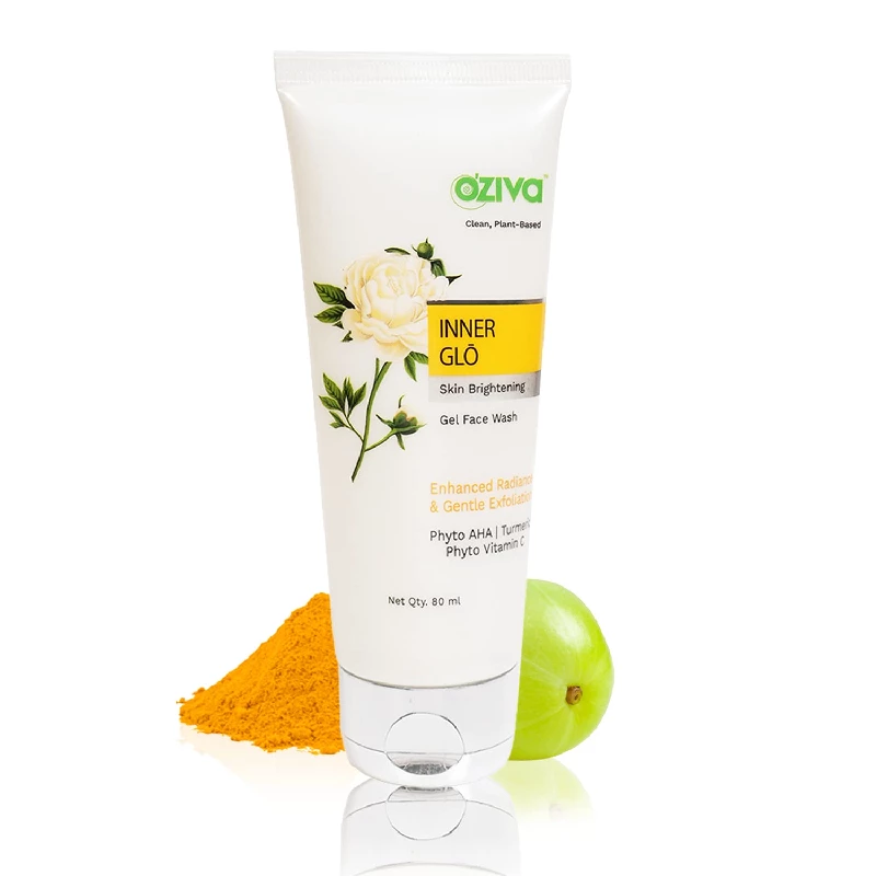 Oziva Inner Glo Skin Brightening Gel Face Wash - Image 5