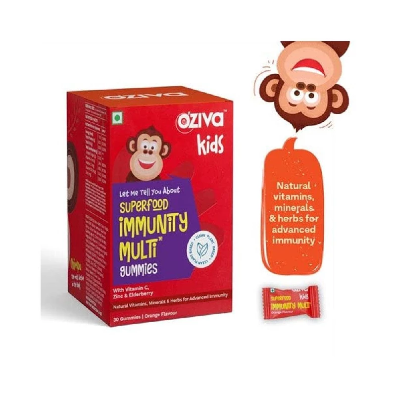 Oziva Kids Immunity Multi Gummies