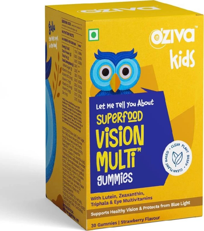 Oziva Kids Superfood Vision Multi Gummies