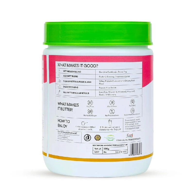 Oziva Nutritional Meal for Women Meal Replacement Shake for Weight Management Chocolate - Image 5