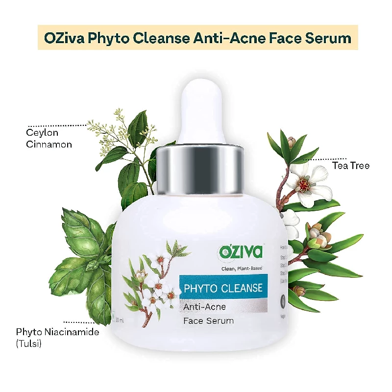 Oziva Phyto Cleanse Anti-Acne Face Serum - Image 2