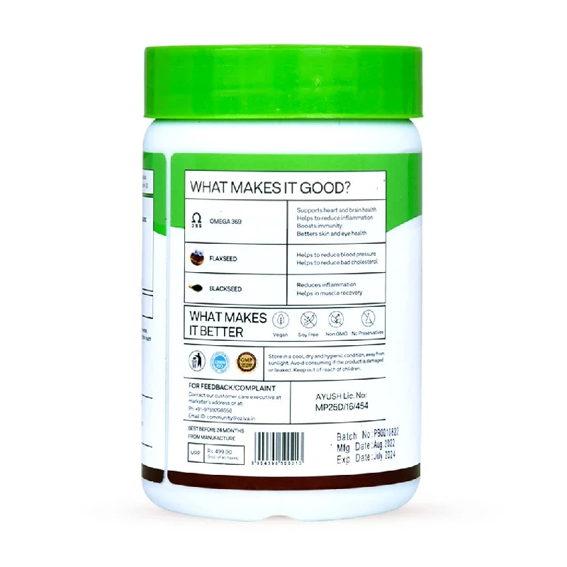 Oziva Plant Based Omega 369 Multivitamin Supplement for Men & Women - Image 5