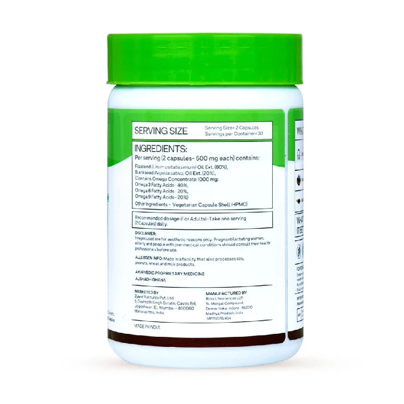 Oziva Plant Based Omega 369 Multivitamin Supplement for Men & Women - Image 6