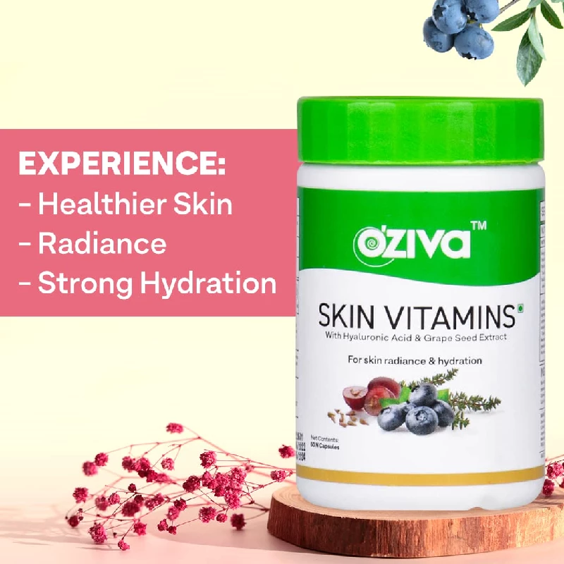 Oziva Skin Vitamins Capsules for Men & Women - Image 2