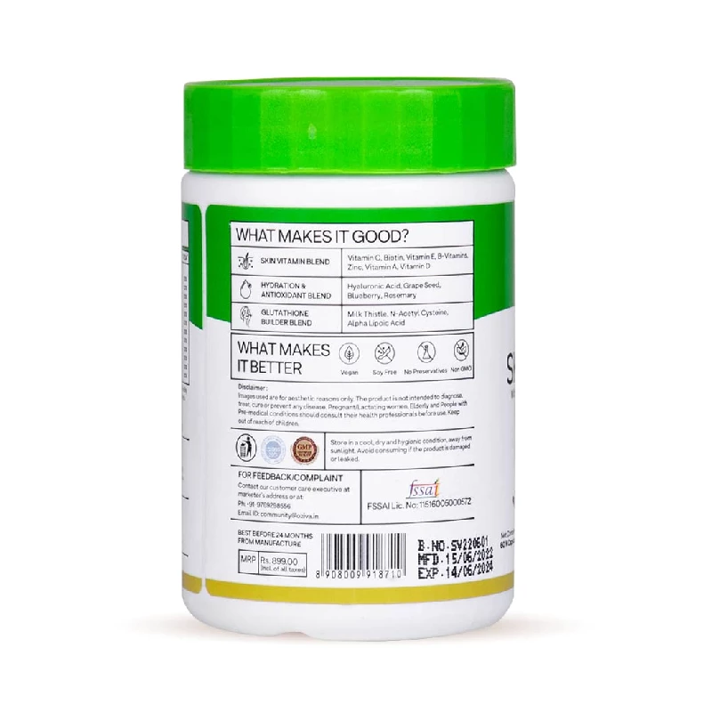 Oziva Skin Vitamins Capsules for Men & Women - Image 5