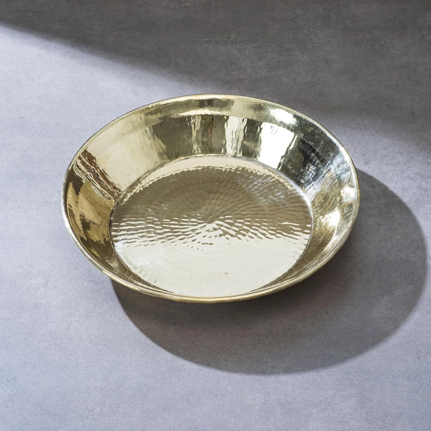 P Tal Brass Paraat For Dough Atta Kneading Thaal