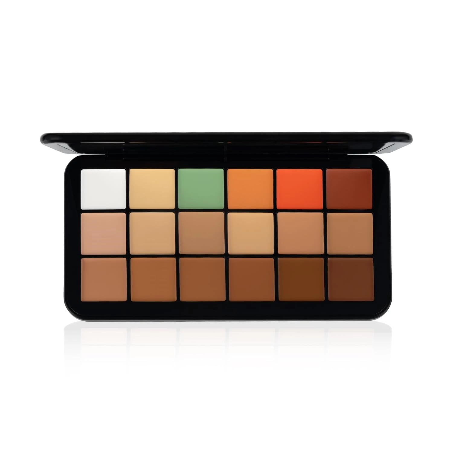 PAC Spotlight Concealer Palette (18 Color) PAC Spotlight Concealer Palette (18 Color)-Pack Size-55 g