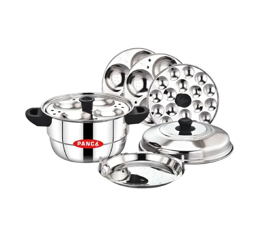 PANCA Idli, Mini Idli, Dhokla Maker Stainless Steel Idly Pot