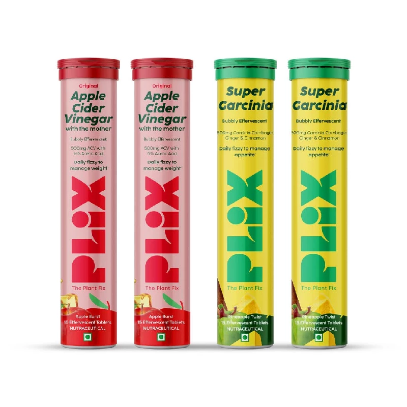 Plix The Plant Fix Acv And Garcinia Cambogia Combo