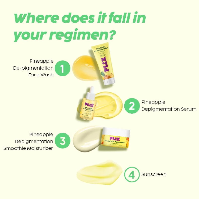 Plix - The Plant Fix Pineapple Pigmentation Skincare Kit - Image 7