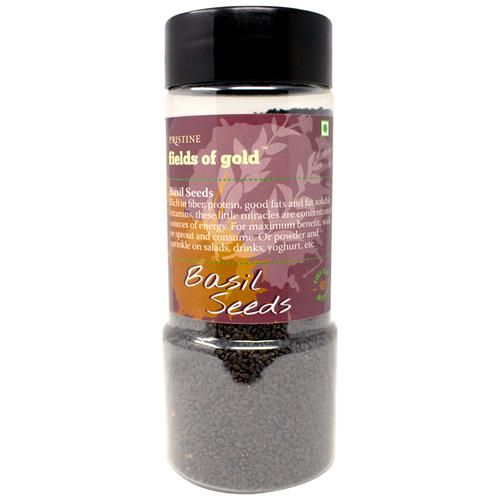 PRISTINE Fields of Gold - Basil Seeds PRISTINE Fields of Gold - Basil Seeds--100 g Jar