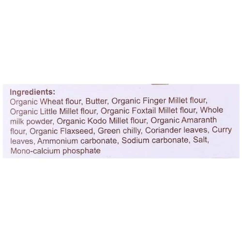 PRISTINE OvenOrg - Organic Mixed Millet Biscuits, Diet - Image 3