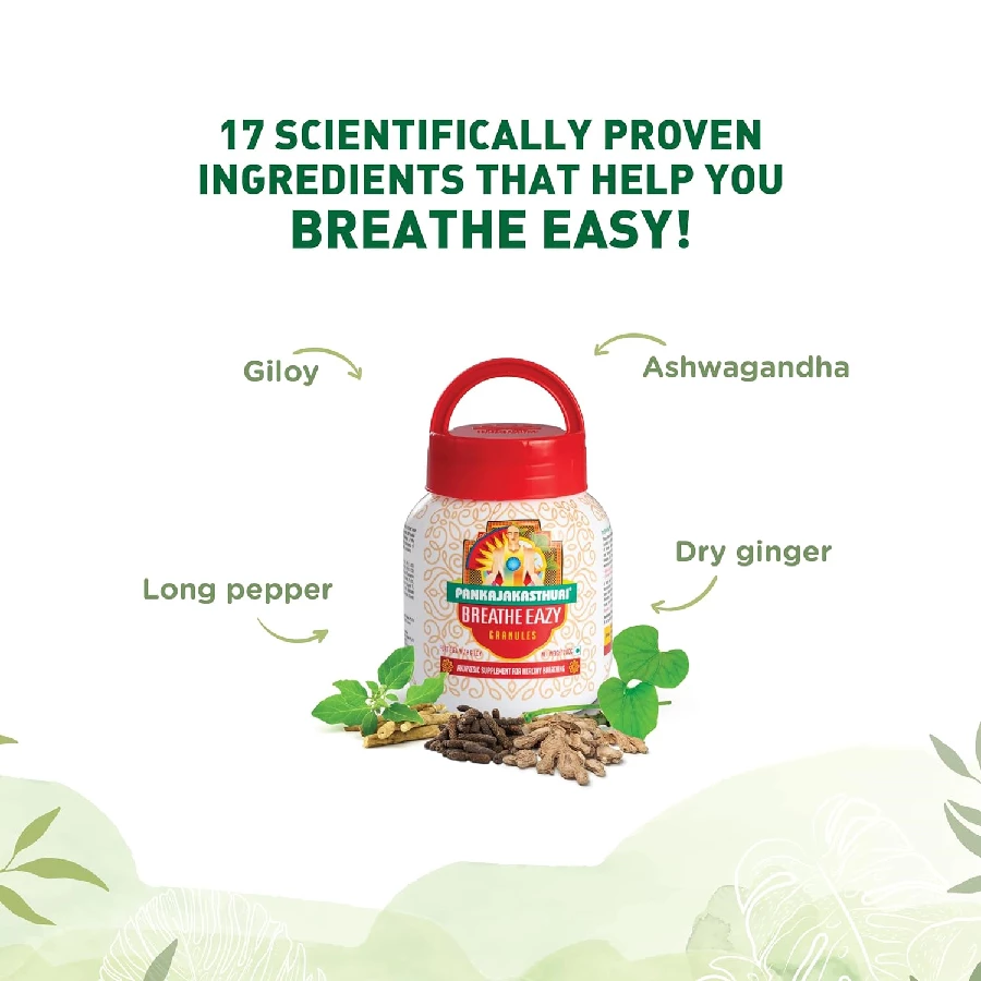 Pankajakasthuri Breathe Eazy Granules for Respiratory Care - Image 7