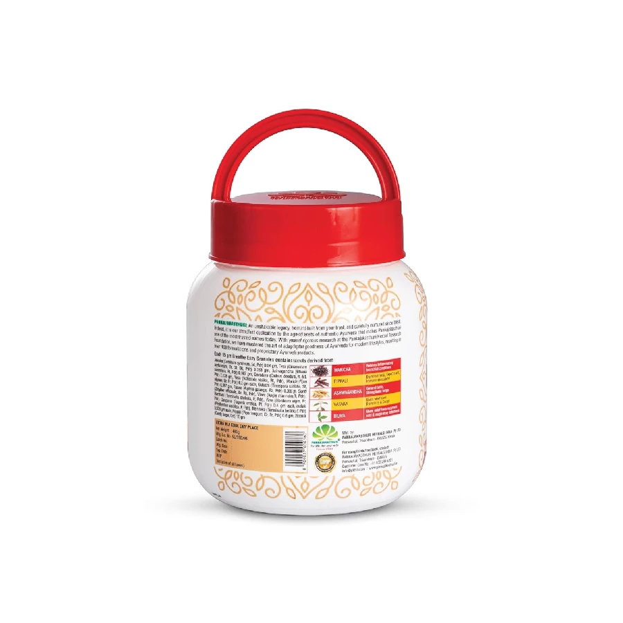 Pankajakasthuri Breathe Eazy Granules | Ayurvedic Respiratory Support Supplement | 15 Natural Herbs Formulation-2