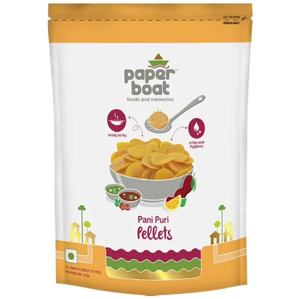 Paper Boat Panipuri Pellets Paper Boat Panipuri Pellets--400 g