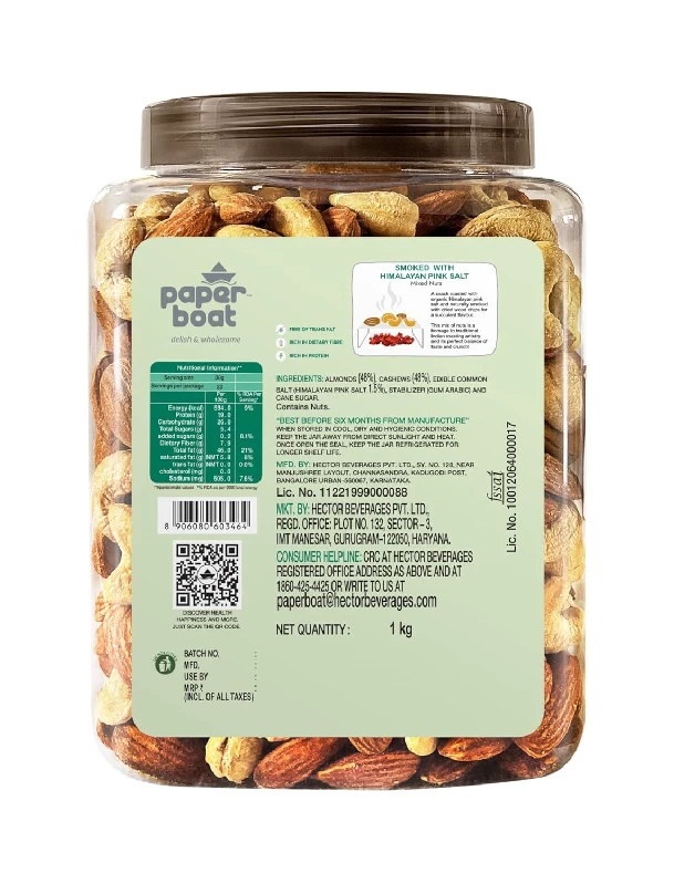 Paper Boat Premium Smoked and Roasted Nuts with Himalayan Pink Salt - Image 7