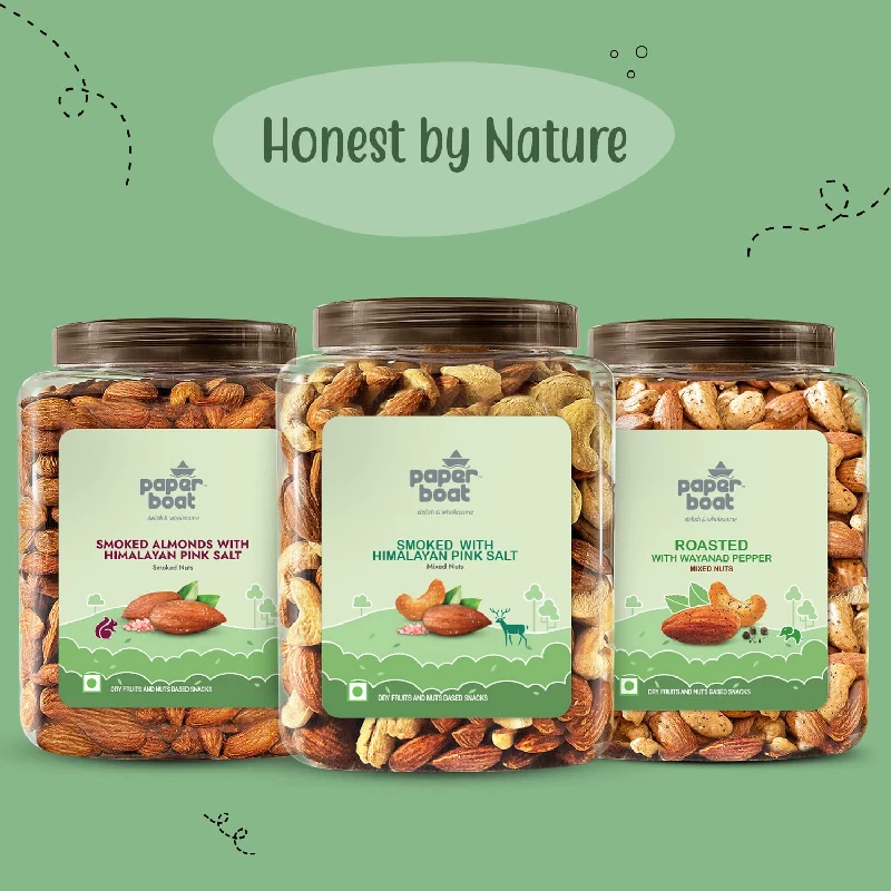 Paper Boat Premium Smoked and Roasted Nuts with Himalayan Pink Salt - Image 8